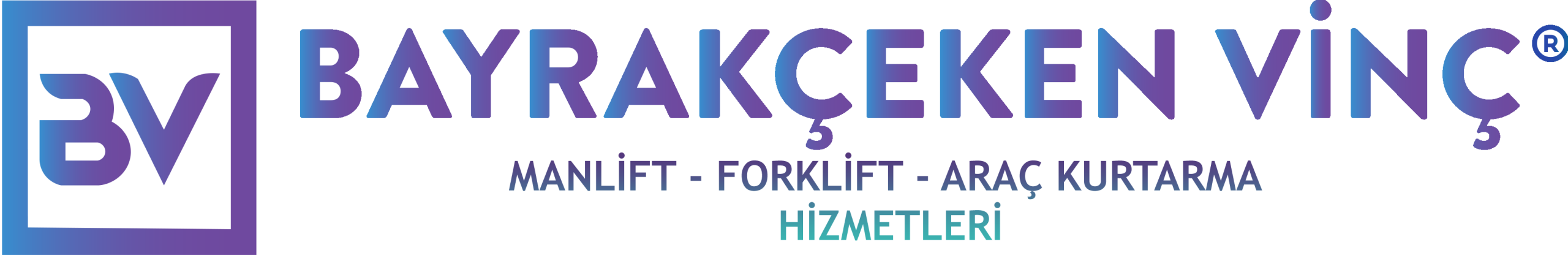 Bayrakçeken Vinç | Erzurum Manlift - Forklift - Telehandler Kiralama